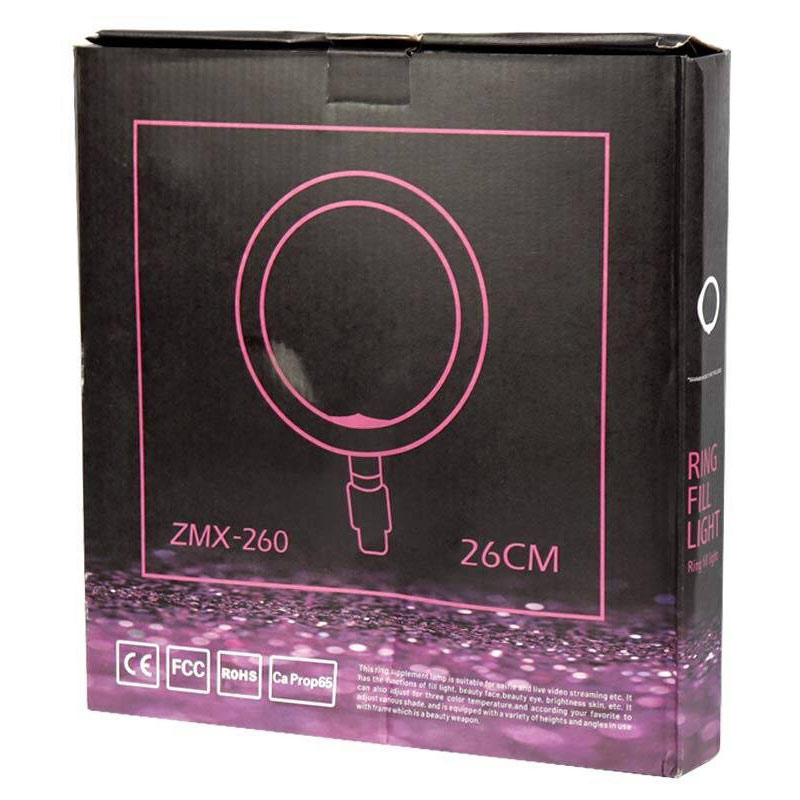 رینگ لایت 10 اینچ Ring Fill Light ZMX-260