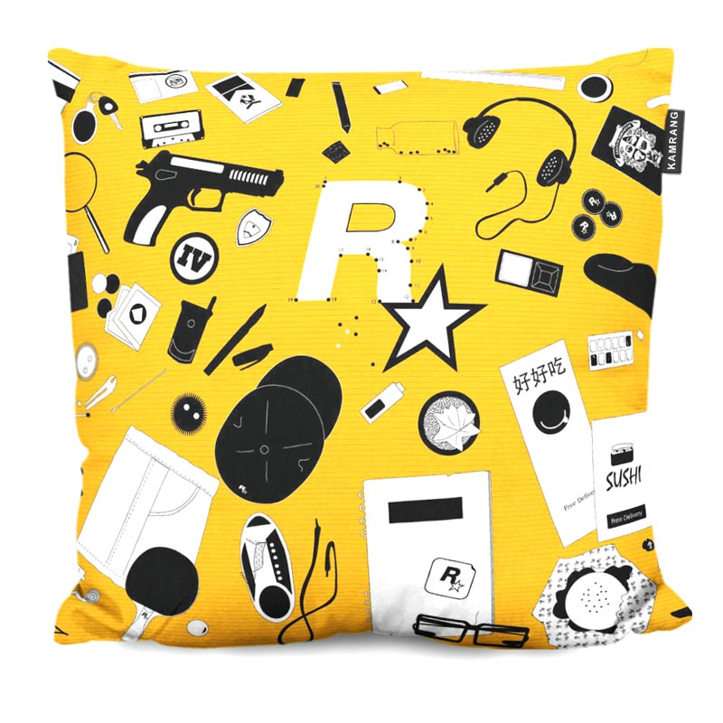 کوسن گیمینگ طرح RockStar Games کد 2