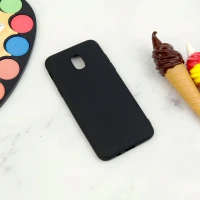 قاب طرح سیلیکونی Samsung Galaxy J3 2018 مشکی