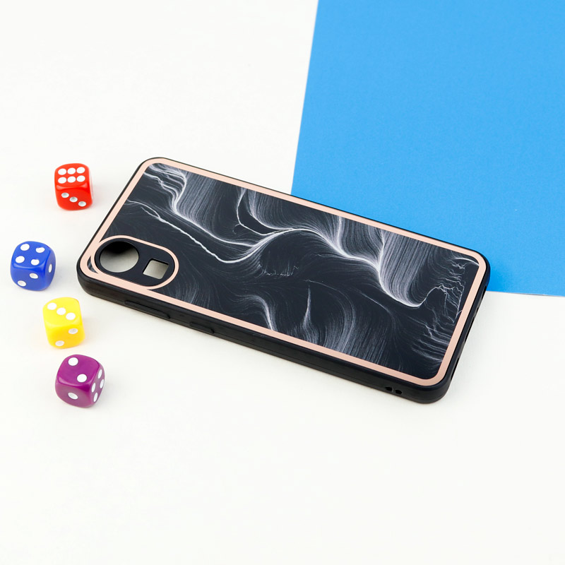 قاب محافظ لنزدار پشت گلسی طرحدار Samsung Galaxy A03 Core سری A