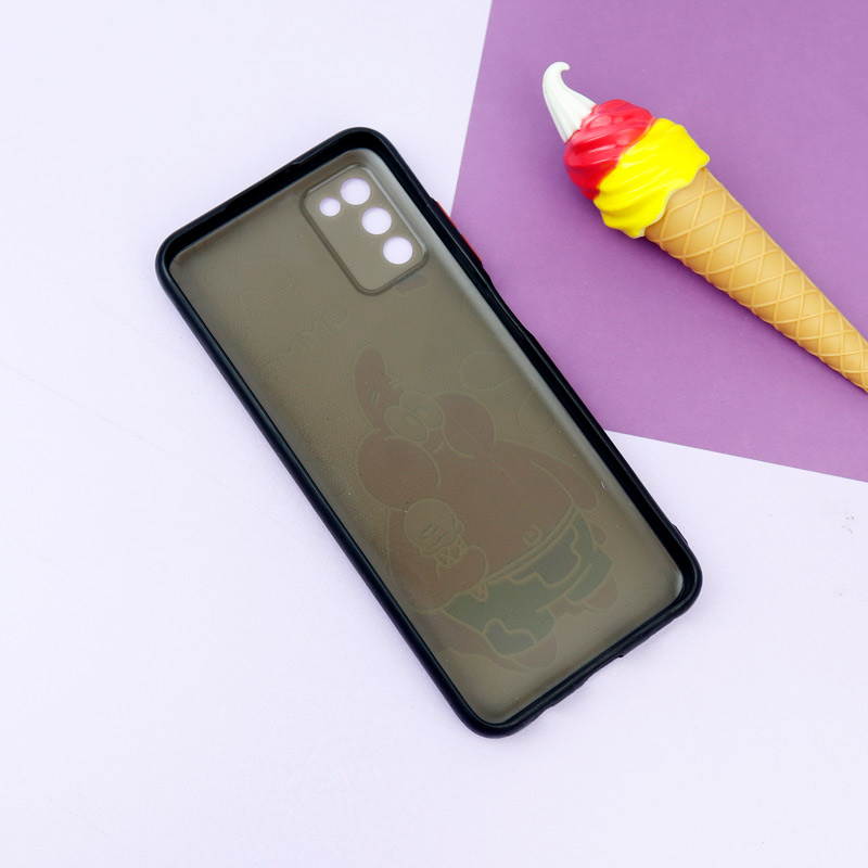 قاب فانتزی طرحدار دخترانه محافظ لنزدار + پاپ سوکت Samsung Galaxy A03s سری R