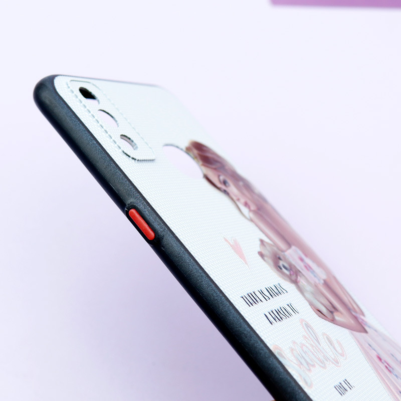 قاب فانتزی طرحدار دخترانه محافظ لنزدار + پاپ سوکت Samsung Galaxy A10s سری R