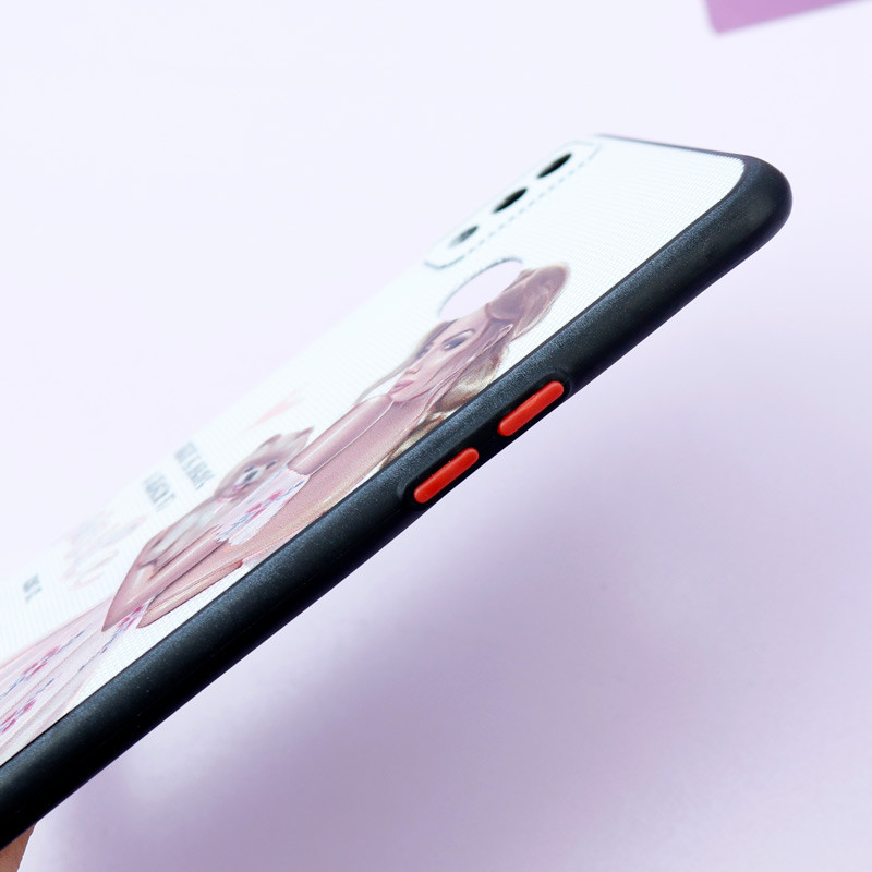 قاب فانتزی طرحدار دخترانه محافظ لنزدار + پاپ سوکت Samsung Galaxy A10s سری R