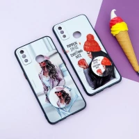 قاب فانتزی طرحدار دخترانه محافظ لنزدار + پاپ سوکت Samsung Galaxy A10s سری R