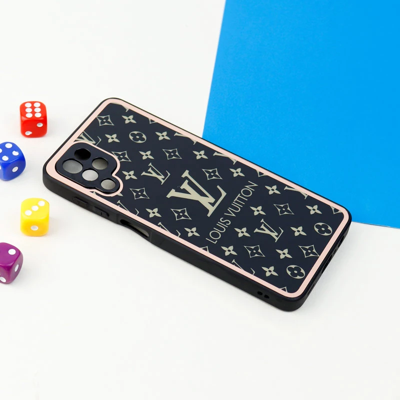 قاب محافظ لنزدار پشت گلسی طرحدار Samsung Galaxy A12 سری A