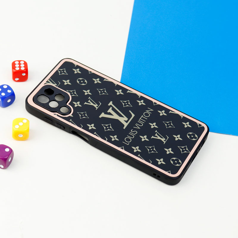 قاب محافظ لنزدار پشت گلسی طرحدار Samsung Galaxy A12 سری A