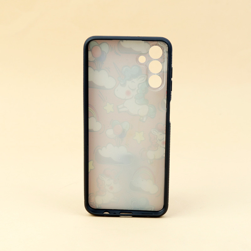 قاب فانتزی طرحدار TP دخترانه محافظ لنزدار + پاپ سوکت Samsung Galaxy A13 5G