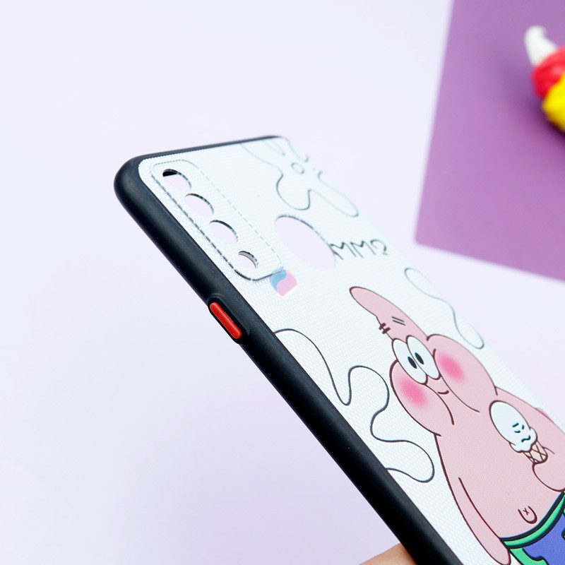 قاب فانتزی طرحدار دخترانه محافظ لنزدار + پاپ سوکت Samsung Galaxy A20s سری R