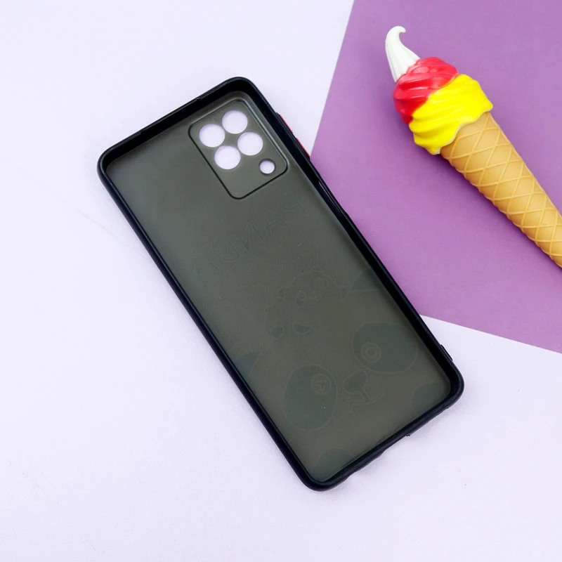 قاب فانتزی طرحدار دخترانه محافظ لنزدار + پاپ سوکت Samsung Galaxy A22 4G سری R