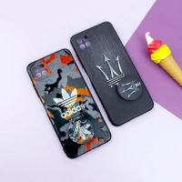 قاب فانتزی طرحدار پسرانه محافظ لنزدار + پاپ سوکت Samsung Galaxy A22 5G سری R