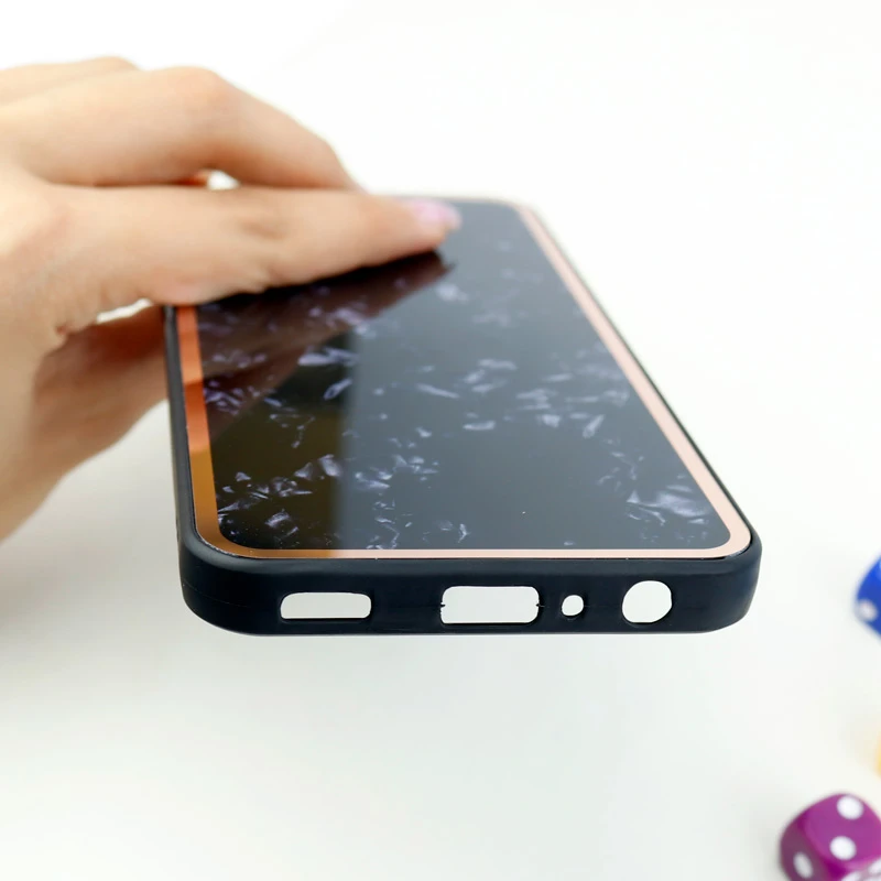 قاب محافظ لنزدار پشت گلسی طرحدار Samsung Galaxy A23 سری A