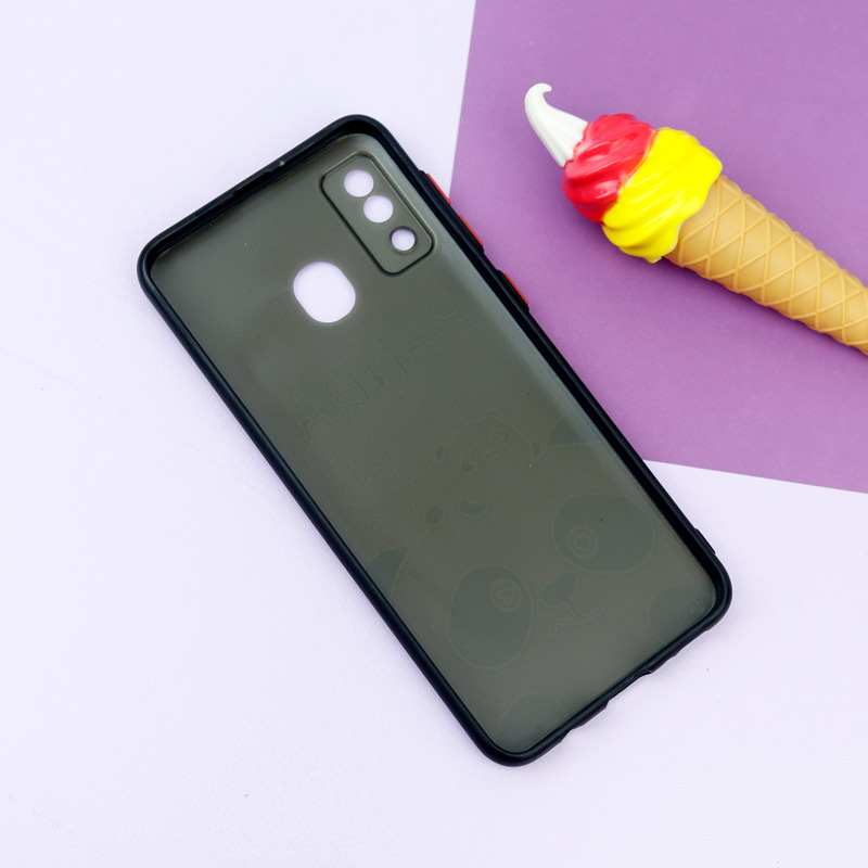 قاب فانتزی طرحدار دخترانه محافظ لنزدار + پاپ سوکت Samsung Galaxy A30 سری R