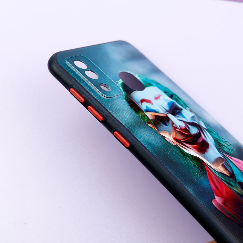 قاب فانتزی طرحدار پسرانه محافظ لنزدار + پاپ سوکت Samsung Galaxy A30 سری R