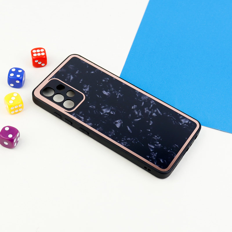 قاب محافظ لنزدار پشت گلسی طرحدار Samsung Galaxy A32 4G سری A