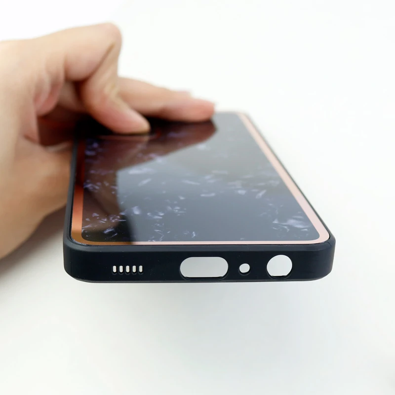 قاب محافظ لنزدار پشت گلسی طرحدار Samsung Galaxy A32 4G سری A