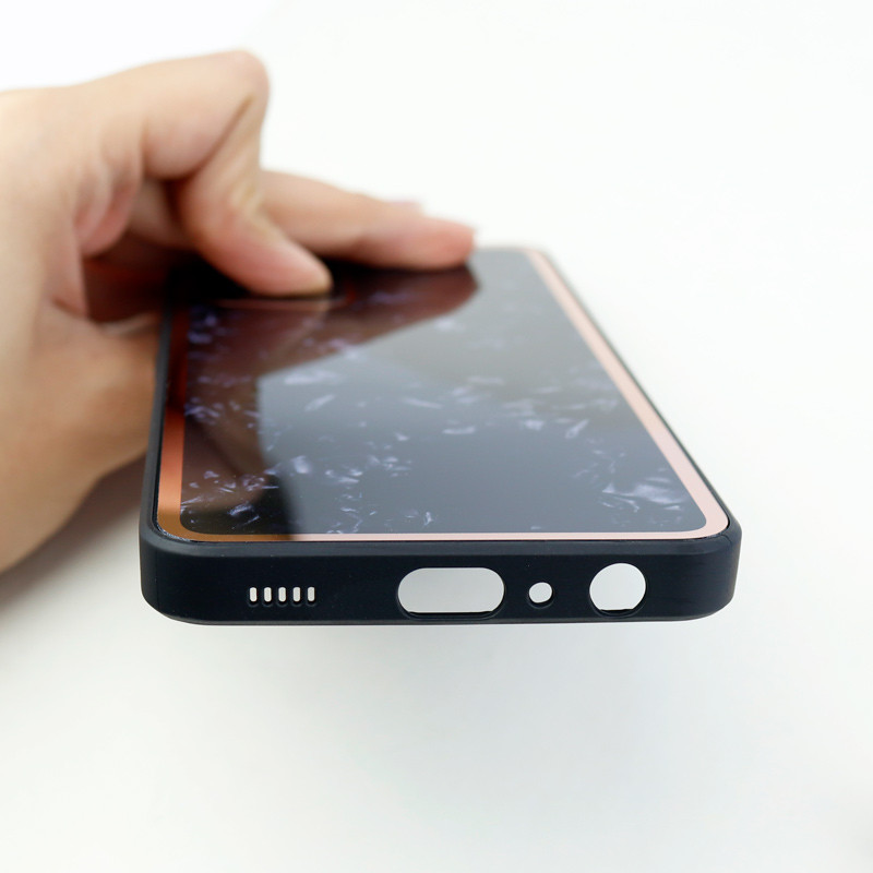 قاب محافظ لنزدار پشت گلسی طرحدار Samsung Galaxy A32 4G سری A