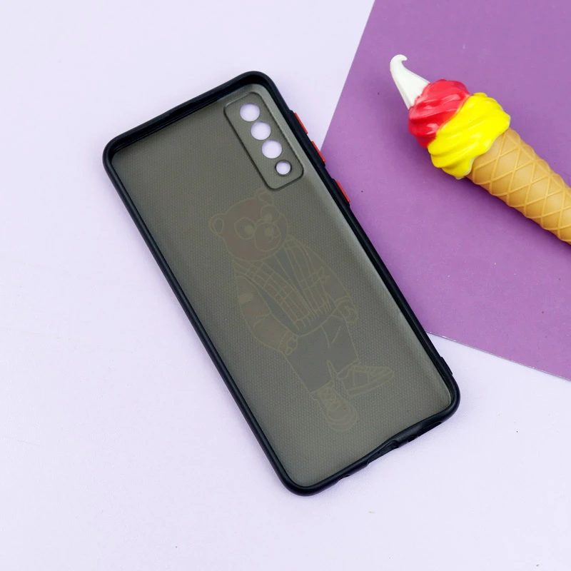 قاب فانتزی طرحدار پسرانه محافظ لنزدار + پاپ سوکت Samsung Galaxy A50 سری R