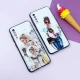 قاب فانتزی طرحدار دخترانه محافظ لنزدار + پاپ سوکت Samsung Galaxy A50 سری R