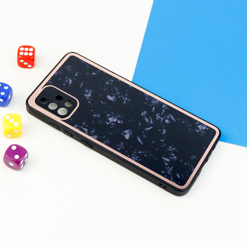 قاب محافظ لنزدار پشت گلسی طرحدار Samsung Galaxy A51 سری A