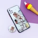 قاب فانتزی طرحدار دخترانه محافظ لنزدار + پاپ سوکت Samsung Galaxy A51 سری R