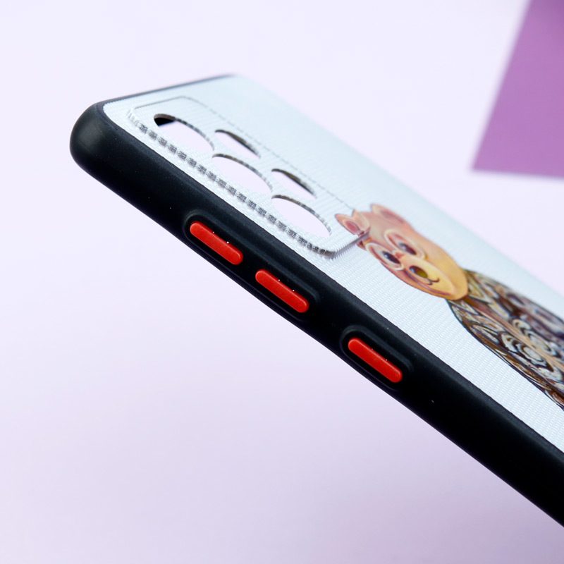 قاب فانتزی طرحدار پسرانه محافظ لنزدار + پاپ سوکت Samsung Galaxy A52 / A52s سری R