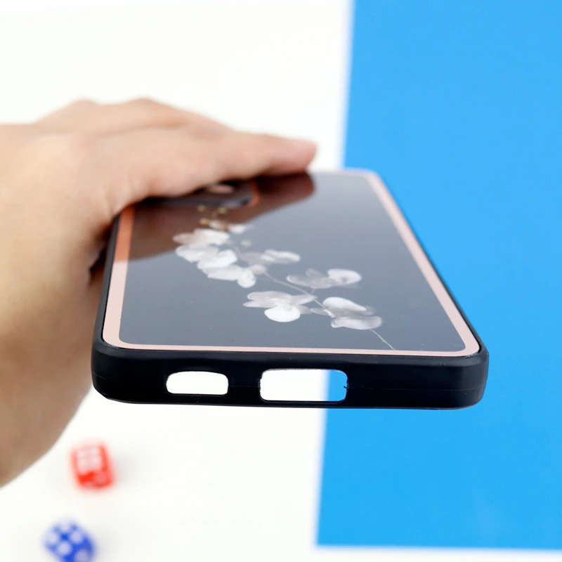 قاب محافظ لنزدار پشت گلسی طرحدار Samsung Galaxy A53 5G سری A