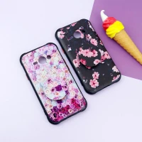 قاب فانتزی طرحدار دخترانه محافظ لنزدار + پاپ سوکت Samsung Galaxy J1 Ace سری R