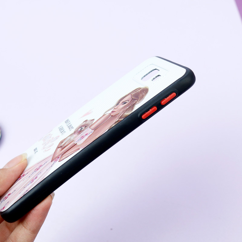 قاب فانتزی طرحدار دخترانه محافظ لنزدار + پاپ سوکت Samsung Galaxy J5 Prime سری R