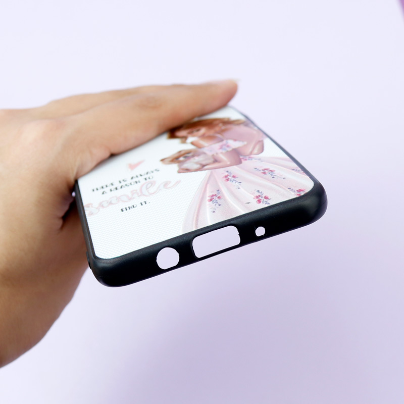 قاب فانتزی طرحدار دخترانه محافظ لنزدار + پاپ سوکت Samsung Galaxy J5 Prime سری R