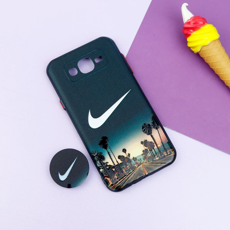 قاب فانتزی طرحدار پسرانه محافظ لنزدار + پاپ سوکت Samsung Galaxy J7 سری R