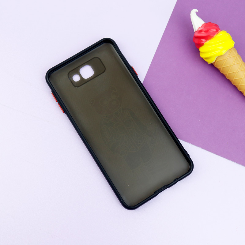 قاب فانتزی طرحدار پسرانه محافظ لنزدار + پاپ سوکت Samsung Galaxy J7 Prime سری R