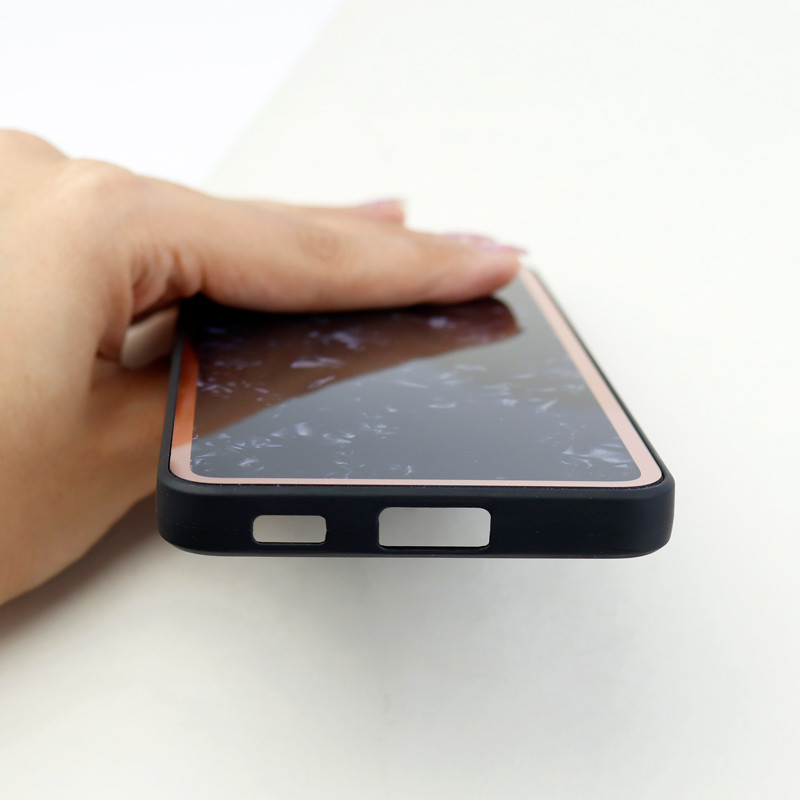 قاب محافظ لنزدار پشت گلسی طرحدار Samsung Galaxy S21 FE 5G سری A