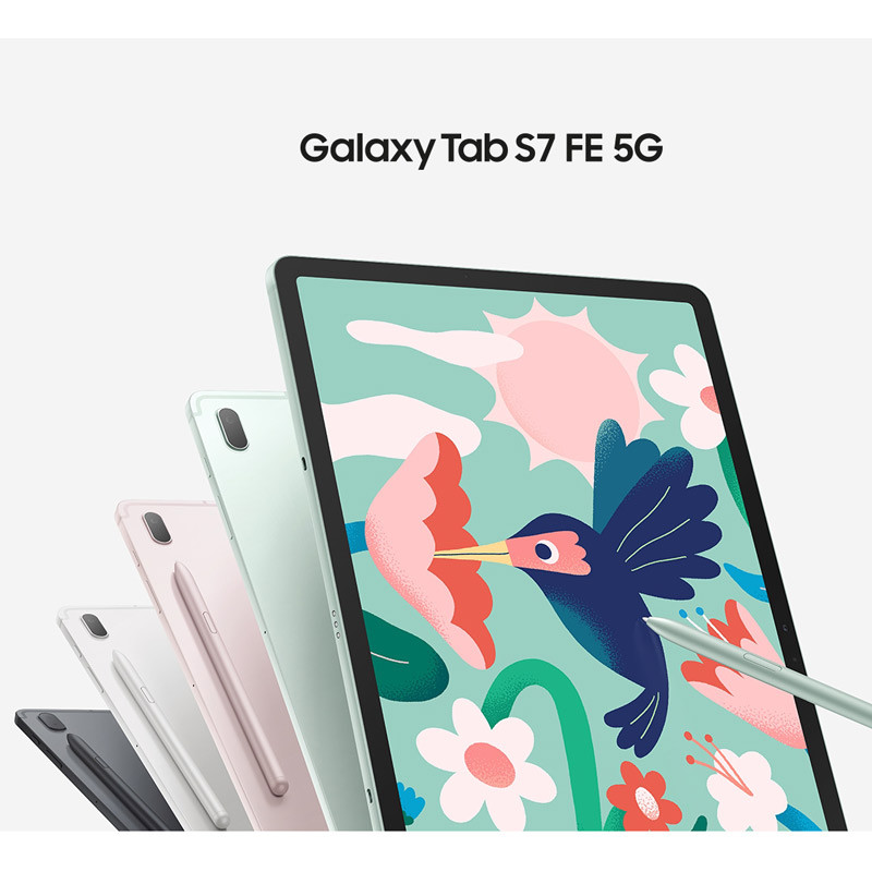 تبلت سامسونگ "Samsung Galaxy Tab S7 FE SM-T736 5G 64GB 12.4