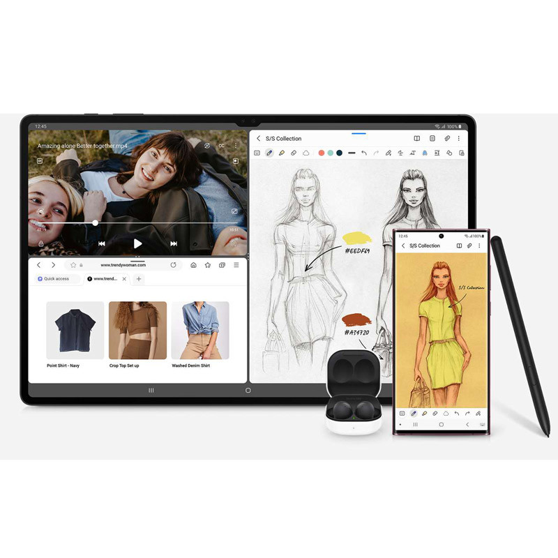 تبلت سامسونگ "Samsung Galaxy Tab S8 Plus 5G 128GB 12.4