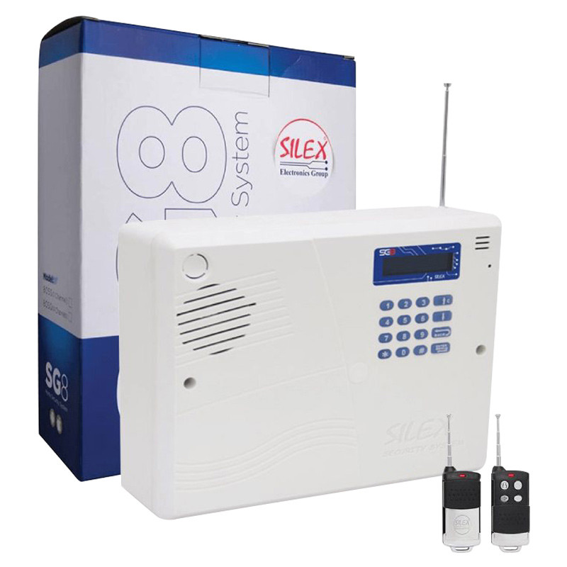 دزدگیر اماکن سیم کارتی و تلفن ثابت سایلکس Silex SG8