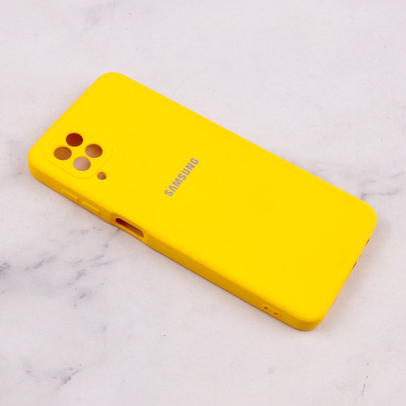 قاب سیلیکونی Highcopy زیربسته سامسونگ Galaxy A12 / M12 محافظ لنزدار