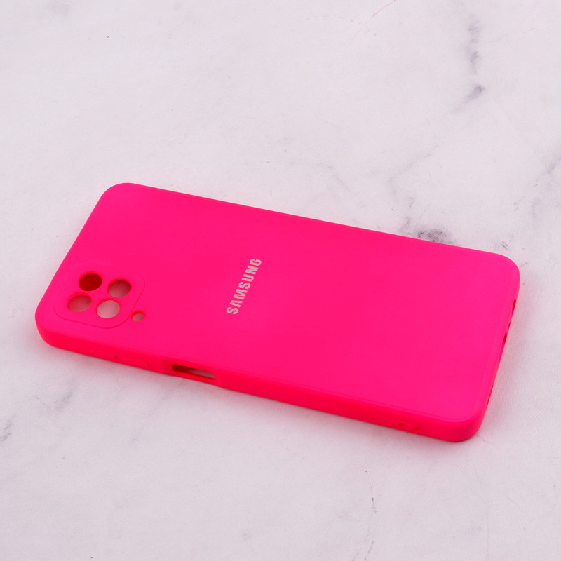 قاب سیلیکونی Highcopy زیربسته سامسونگ Galaxy A12 / M12 محافظ لنزدار