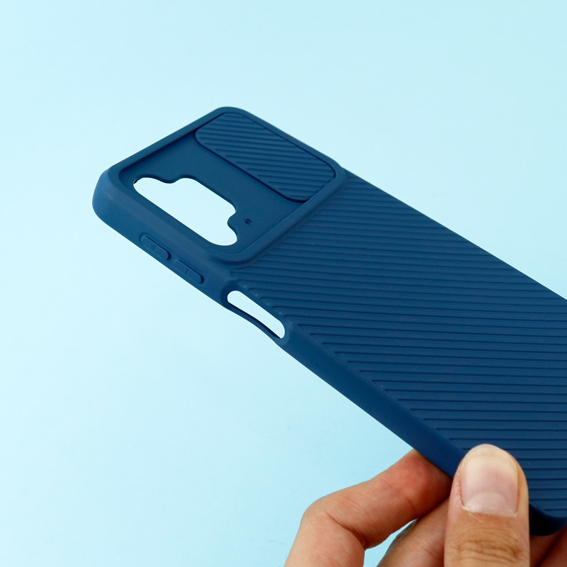 قاب سیلیکونی کبریتی محافظ لنزدار کشویی Samsung Galaxy A32 4G