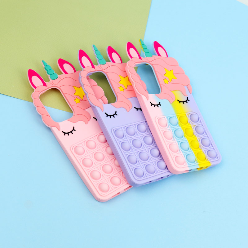 قاب اورجینال سیلیکونی یونیکورن پاپیتی Samsung Galaxy A33 5G