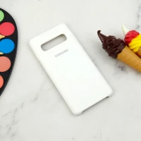 قاب سیلیکونی اصلی Samsung Galaxy S10 سفید