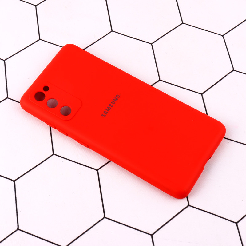 قاب سیلیکونی Highcopy زیربسته سامسونگ Galaxy S20 FE محافظ لنزدار