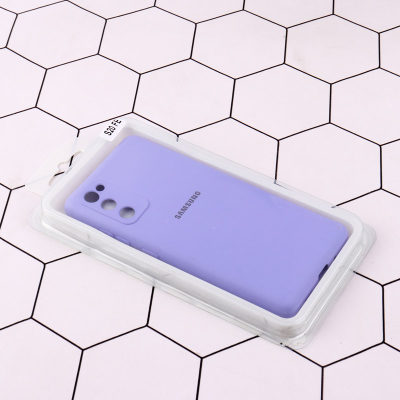 قاب سیلیکونی Highcopy زیربسته سامسونگ Galaxy S20 FE محافظ لنزدار