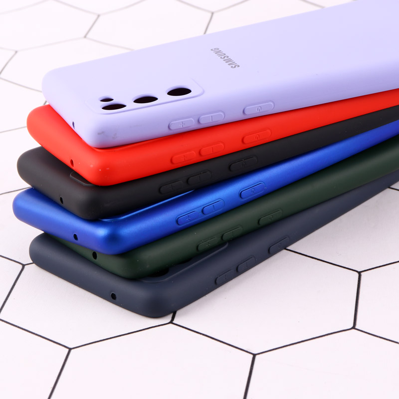 قاب سیلیکونی Highcopy زیربسته سامسونگ Galaxy S20 FE محافظ لنزدار
