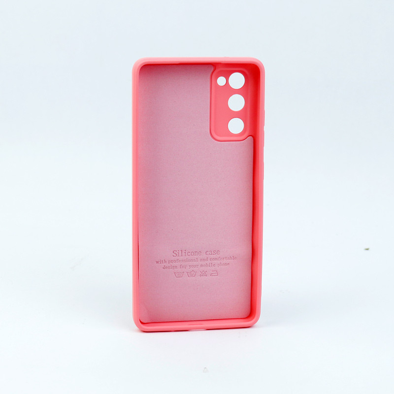 قاب سیلیکونی Highcopy زیربسته سامسونگ Galaxy S20 FE محافظ لنزدار