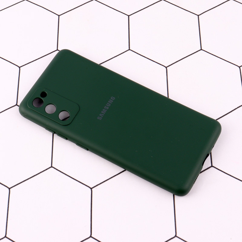 قاب سیلیکونی Highcopy زیربسته سامسونگ Galaxy S20 FE محافظ لنزدار