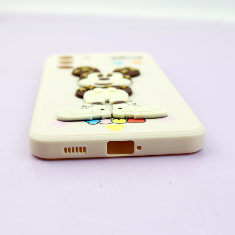قاب سیلیکونی طرح برجسته محافظ لنزدار Samsung Galaxy S21 FE 5G