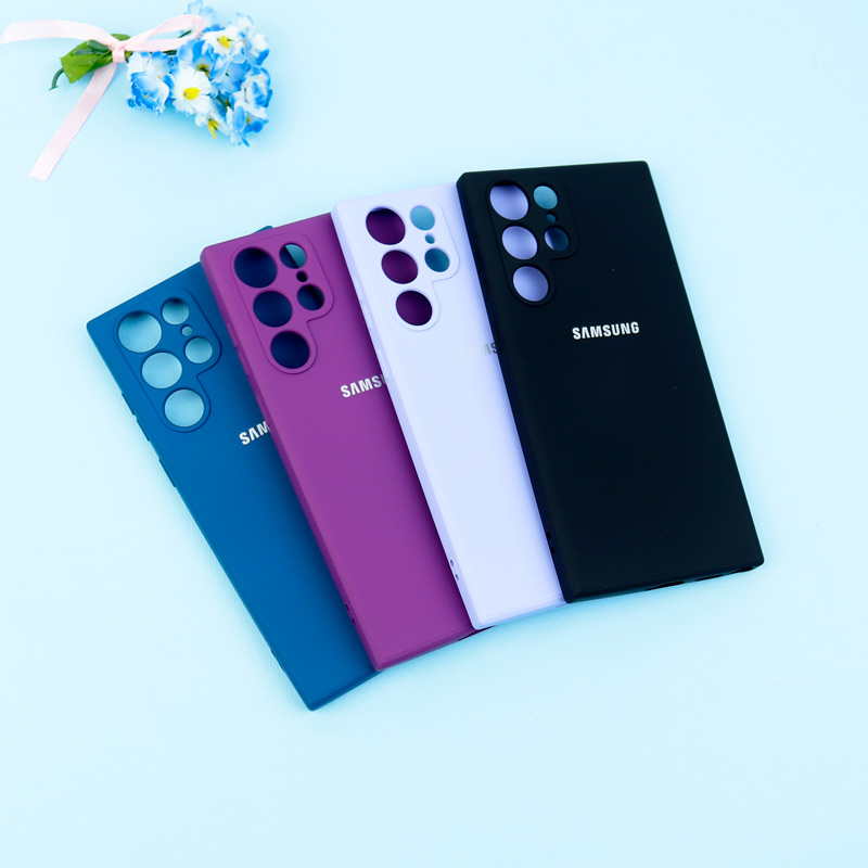 قاب سیلیکونی Highcopy زیربسته سامسونگ Galaxy S22 Ultra محافظ لنزدار