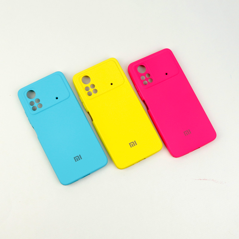 قاب سیلیکونی Highcopy زیربسته شیائومی Poco X4 Pro 5G محافظ لنزدار
