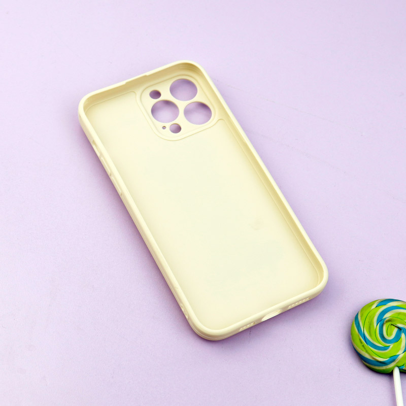قاب سیلیکونی طرح برجسته محافظ لنزدار iPhone 13 Pro Max