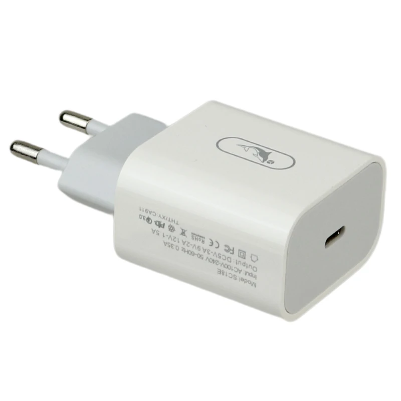 کلگی فست شارژ SkyDolphin SC18E 3A QC3.0 PD 18W Type-C